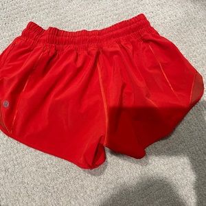 RED HOTTY HOT SHORTS 2.0- GREAT CONDITION